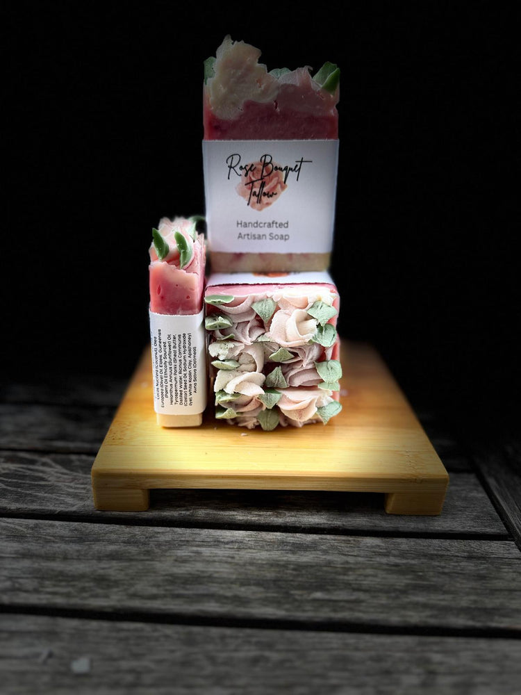 Rose Bouquet - Tallow Soap Bar