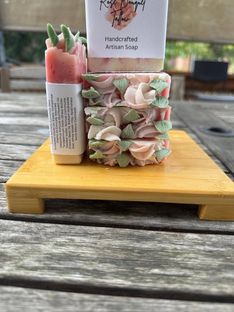 Rose Bouquet - Tallow Soap Bar